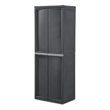 Sterilite 01423v01 Gabinete De 4 Estantes, Gris Plano, 1 Paq