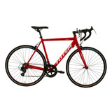 Bicicleta Ruta Totem T21b414 Mnx R700 M 14v Frenos Caliper Cambios Shimano Tourney A070 Color Rojo