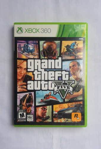 Grand Theft Auto V 5 Xbox 360 Físico Usado
