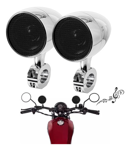Innoglow Altavoces Para Motocicleta Sistema Sonido Estéreo