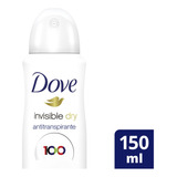 Desodorante Antitranspirante Dove Invisible Dry X 2u