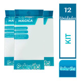 Kit 12 Esponja Mágica Limpeza Tira Manchas Bucha Limpa Tudo