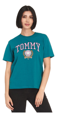 Camiseta Tommy Jeans Dw0dw17824 Mujer