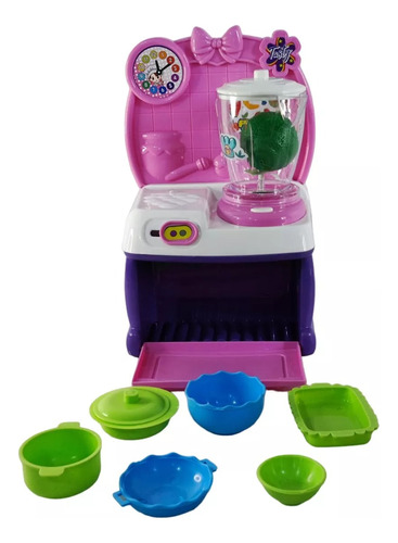 Set Cocina Horno Licuadora Juguetes Luces Sonidos Infantil