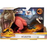 Jurassic World Megaraptor Ruje Y Ataca 
