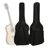 Funda Para Guitarra Acústica Clásica 41 Pulgadas Negro