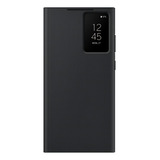 Funda Samsung Smart View Wallet Galaxy S23 Ultra ( S918) Color Negro