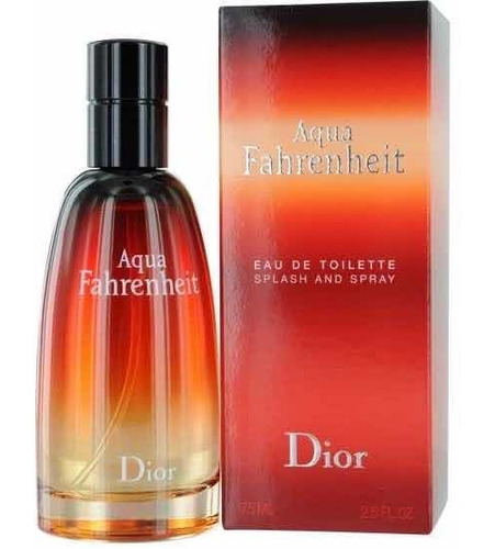 Fahrenheit Aqua Dior 75ml Edt Lacrado Raridade