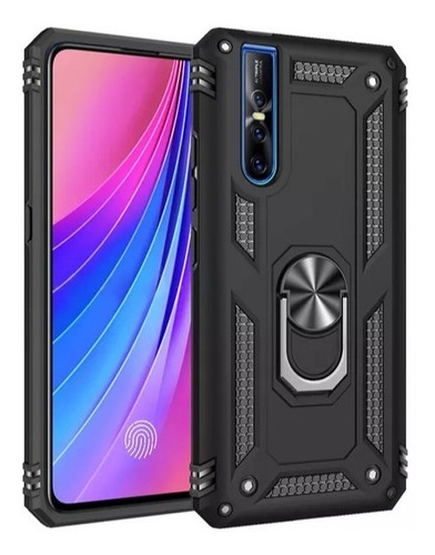 Funda Uso Rudo Anillo Para Vivo V21 Y20 Y53s + Mica