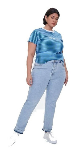  Skinny Jeans Forever 21 Plus Tiro Alto Especial Grande