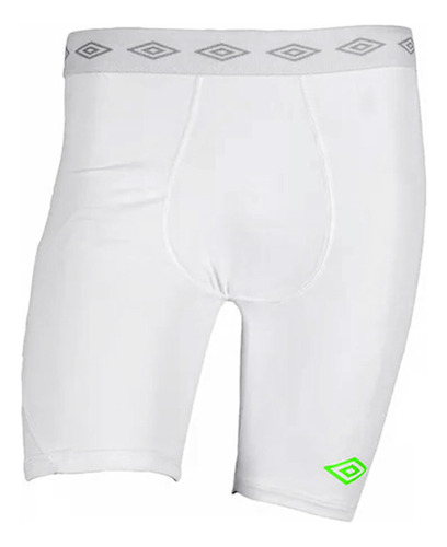 Calza Corta Umbro Termica Blanco Hombre