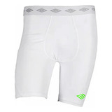 Calza Corta Umbro Termica Blanco Hombre