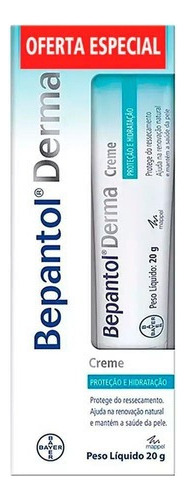  Bepantol Derma Creme - Hidratação E Proteção - 20g