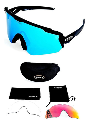 Gafas Ciclismo Wanderth Original Fotocromaticas 3 Lentes 