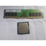 Procesador Intel Core I5-7400 + Memoria 8gb Ddr4