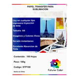 Papel Sublimación Sublimar Premium Carta Color 200 Hjs