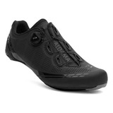 Zapatilla Ciclismo Ruta Spiuk Aldama Negro Mate T:43