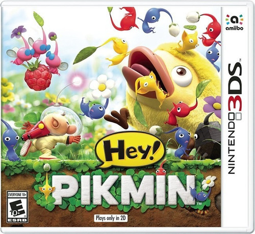 Jogo Hey Pikmin Para Nintendo 3ds Amiibo Midia Fisica