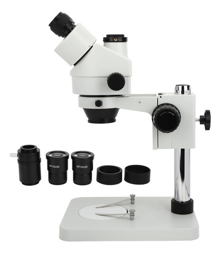 Microscopio Trinocular Estereoscópico Ajustable Por Electron