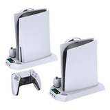 Dock Station Para Ps5 Cooler 3 Portas Usb + Carrega Controle