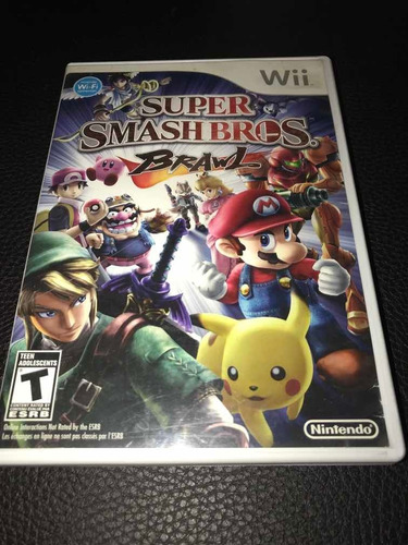Videojuego Súper Smash Bros Para Nintendo Wii Y Wiiü