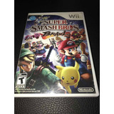 Videojuego Súper Smash Bros Para Nintendo Wii Y Wiiü