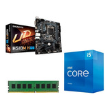 Kit Actualización Intel Core I5 11400 Gigabyt H510 Ram 8g Kt