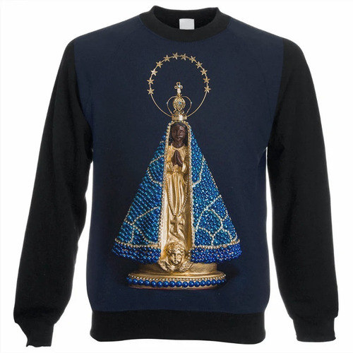 Blusa Moletom 81 Nossa Senhora Aparecida Mãe De Deus Santa