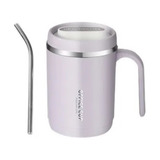 Tasa Térmica/ Mug Con Bombilla. 500 Ml