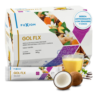 Fuxion | Golden Flx | Té De Especias Con Coco Y Cúrcuma |28u | Meses sin interés