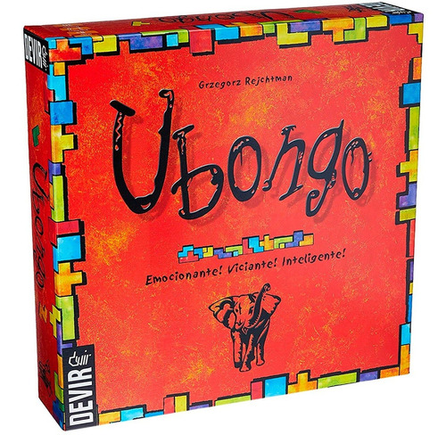 Ubongo Nova Edição Jogo De Tabuleiro Devir Bgubongone