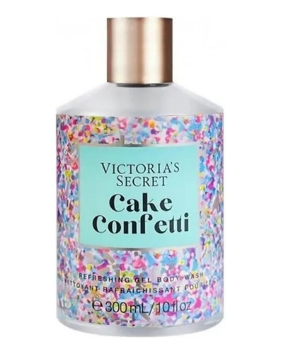 Victoria's Secret Cake Confetti Gel Body Wash Gel P/ Banho 