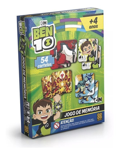 Jogo Memoria Ben 10 03776 - Grow