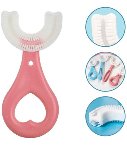 Cepillo De Diente Forma U Niños Bebes Cuidado Dental 360°