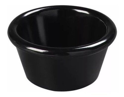 Ramekin De Melamina 2 Onzas Blanco O Negro 96 Pz