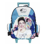 Mochila Escolar Con Carro Bia Con Luz Led 16 Pulgadas Bi016