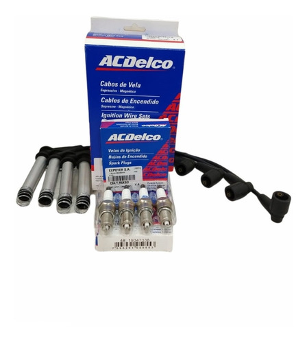 Kit Cables Y Bujias Acdelco Fiat Palio Adventure 1.8 8v