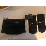 Combo Guantes Nike Térmicos + Cuello Termico Nike Reflex