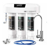 Frizzlife Under Sink Water Filter System With Brushed Nickel