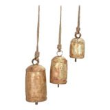 Bien 3 Uds Campanas De Vaca De Navidad Cascabeles Shabby