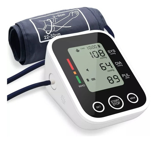 Tensiometro Medidor De Presion Arterial Digital Portatil