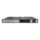 Switch Poe 16p Gigabit + Uplink 2p Gbps + 2 Sfp De 300w 