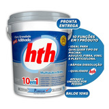 Cloro Hth 10 Em 1 Multiação Granulado De Piscinas Balde 10kg