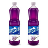 Limpia Piso Liquido Aroma Lavanda 900ml Procenex Pack X2u