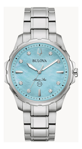 Reloj Bulova 96p248 Marine Star Para Dama Ts