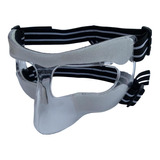 Mascarilla Deportiva Protector De 15cmx9cm Blanco Negro