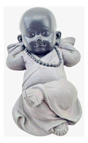 Niño Buda Bebe Deco Zen Sabio Figura Feng Shui Zn