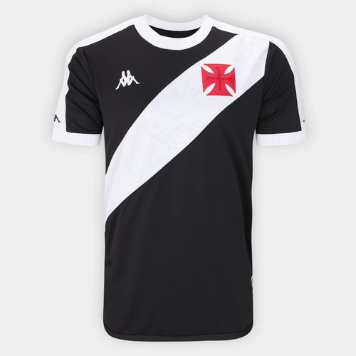 Camisa Vasco Da Gama Kappa 2024 Oficial Jogo 