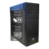 Gabinete Desktop Com Fonte 500w Usb 3.0 Frontal Mid Tower