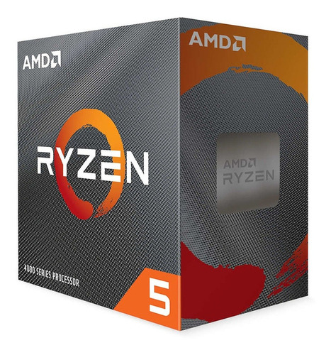 Processador Amd Ryzen 5 4600g Am4 4.2ghz 11mb Cache Wraith Stealth Radeon Graphics - 100-100000147box